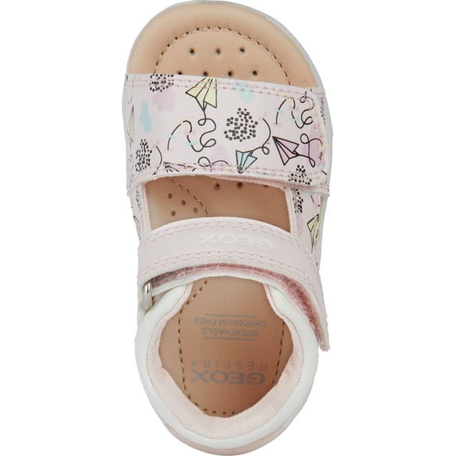 GEOX Basutės mergaitėms, Rožinė, Sandal tapuz 5