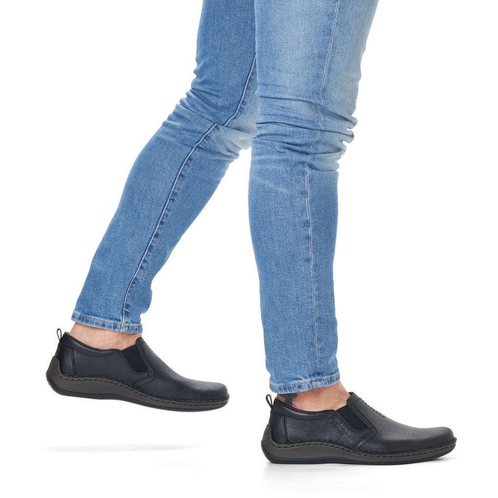 RIEKER Klasikiniai batai vyrams, Juoda, FORMAL 2