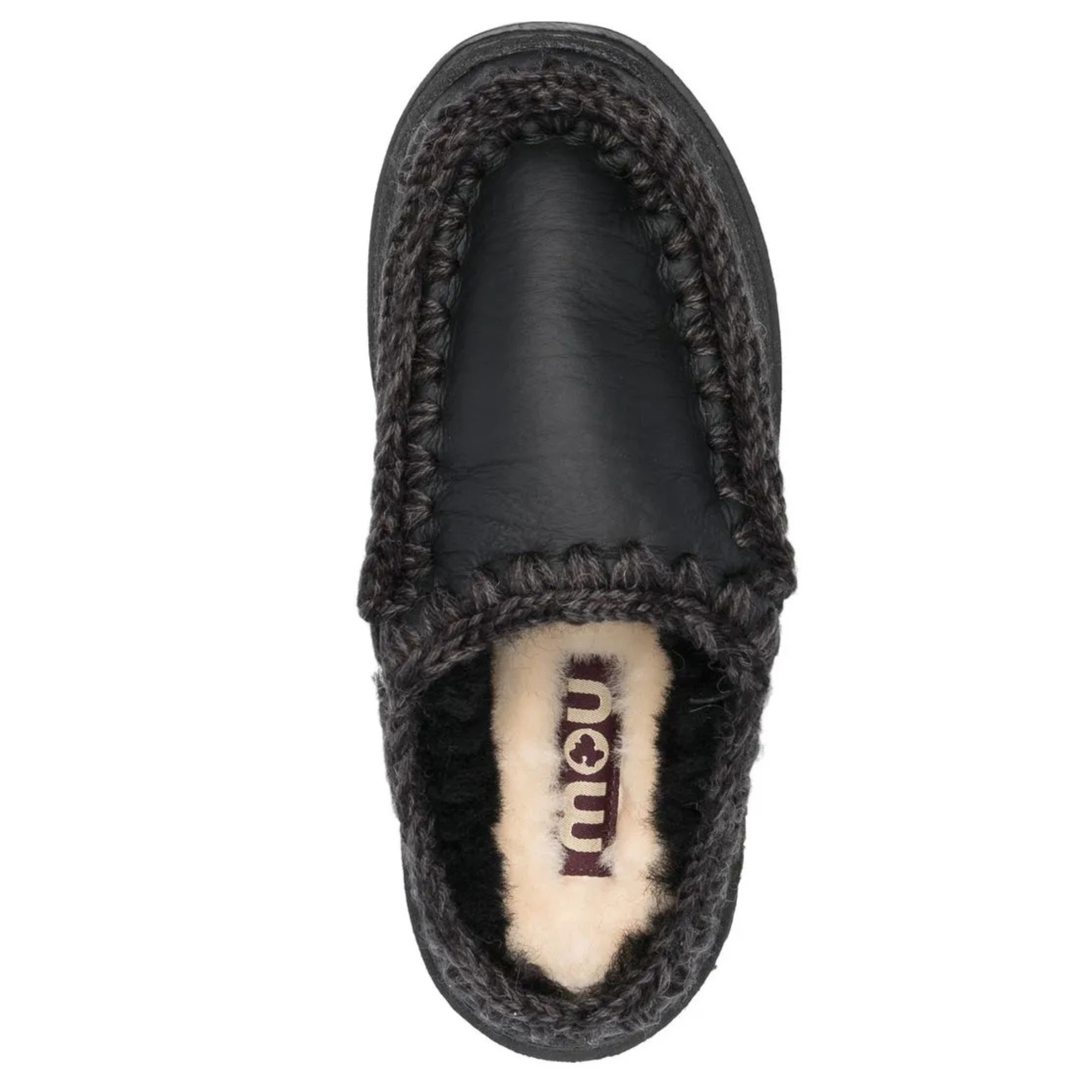 MOU Klumpės moterims, Juoda, Eskimo bold clog slipers 4