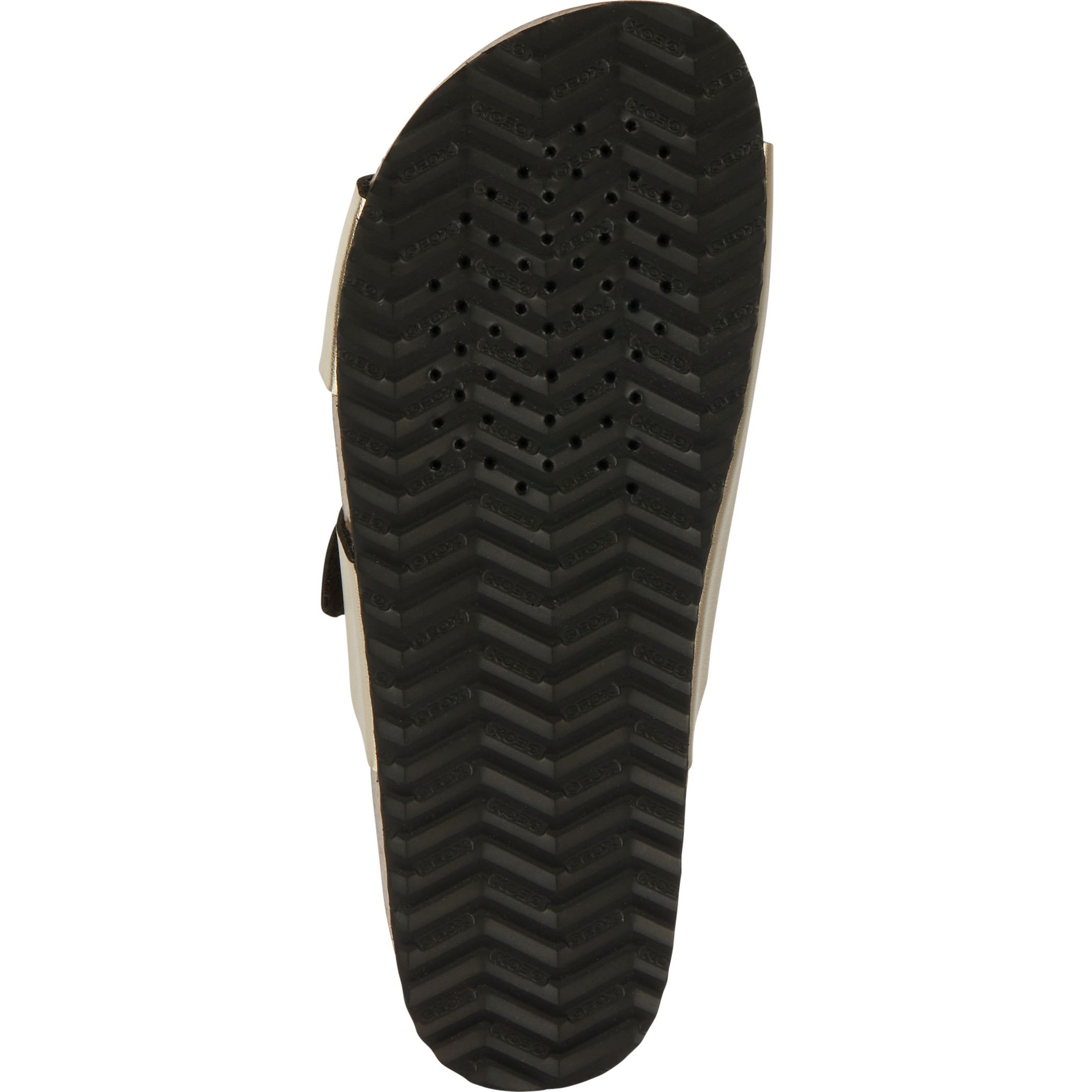 GEOX Šlepetės moterims, Auksinė, Brionia sandals 4