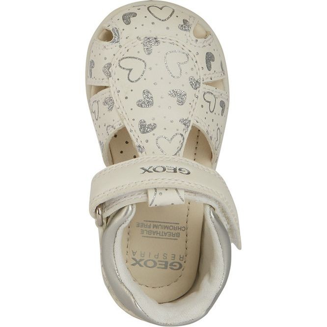 GEOX Basutės mergaitėms, Balta, Elthan first steps 5