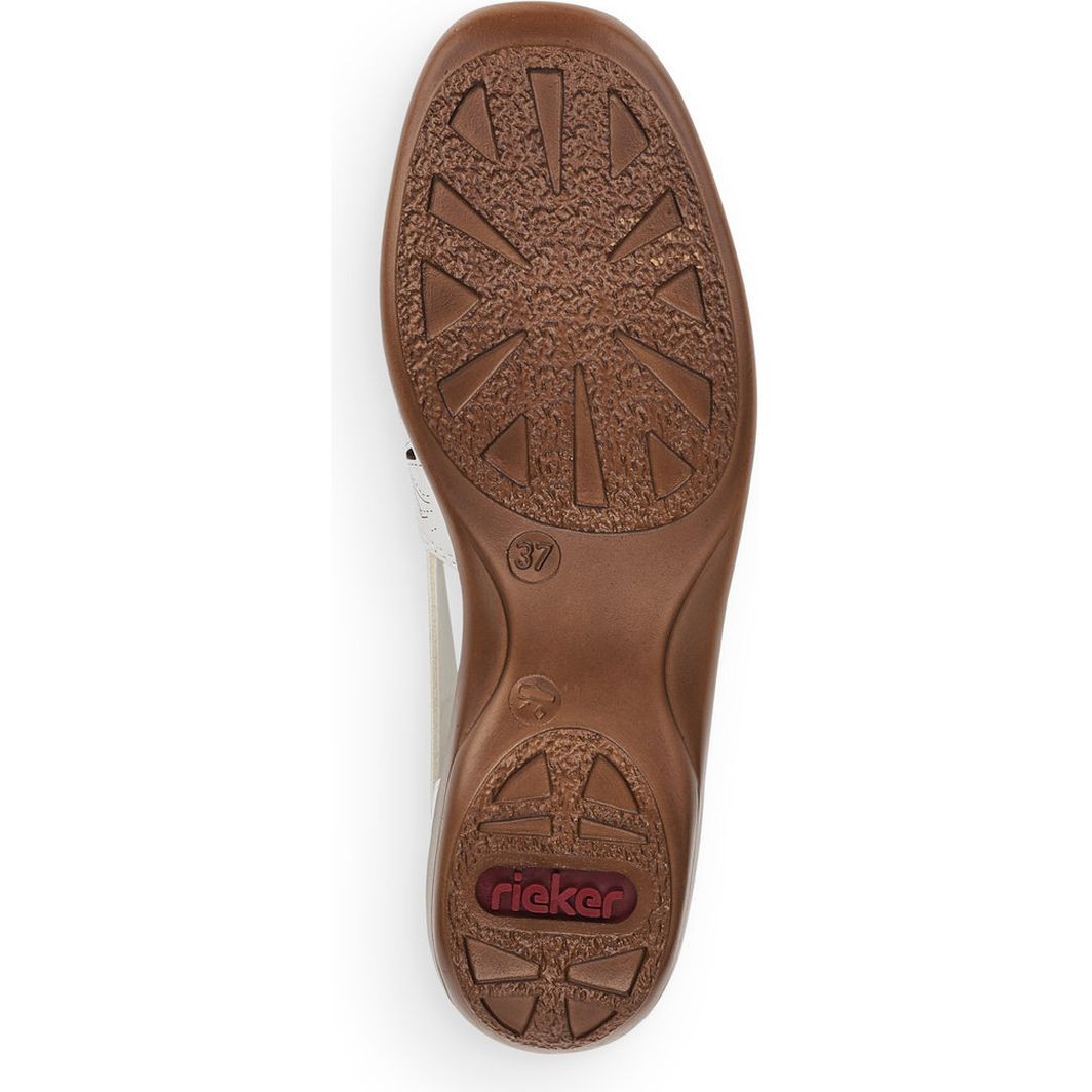 RIEKER Bateliai - moterims, Balta, SANDALS 8