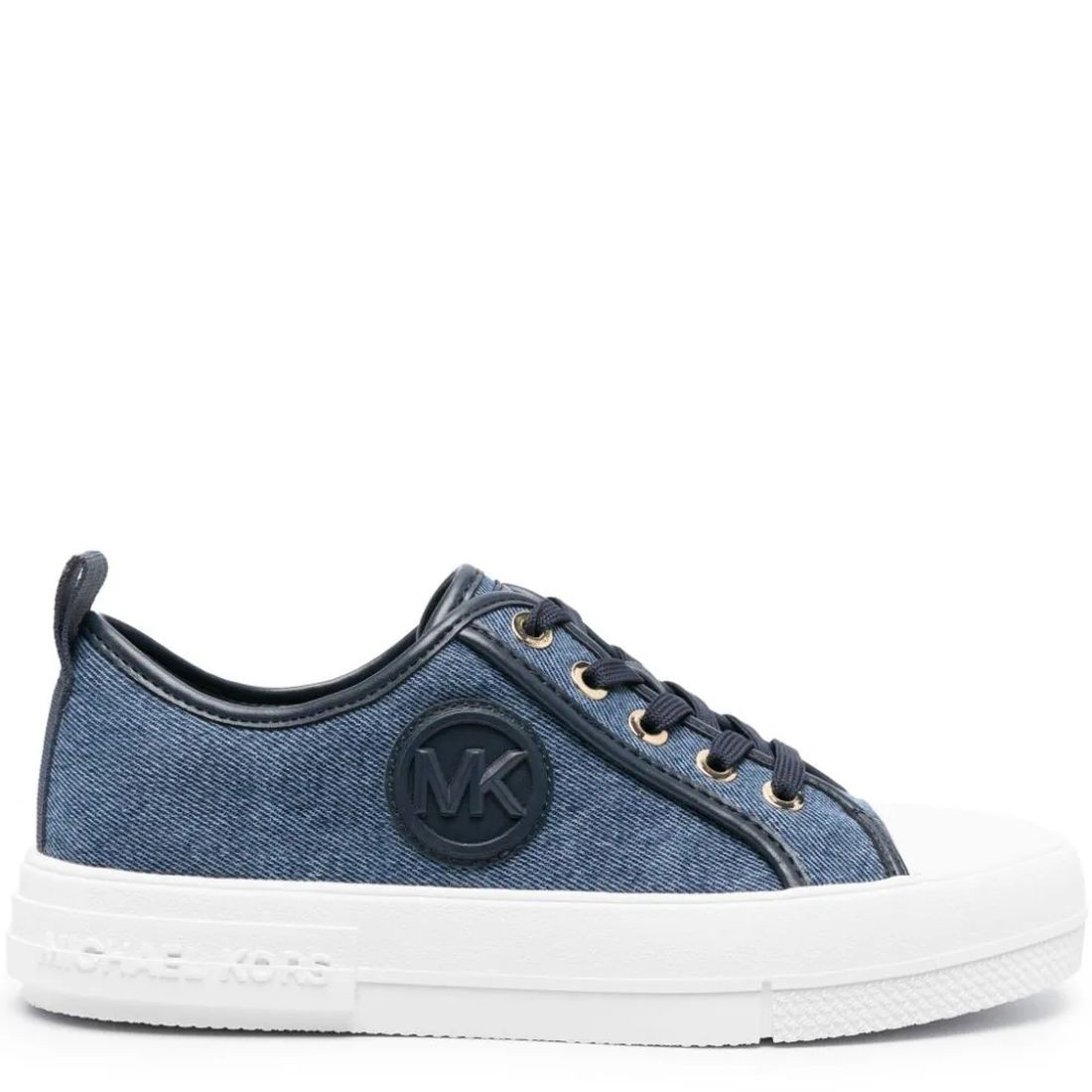 MICHAEL KORS Laisvalaikio bateliai moterims, Mėlyna, Evy lace up 2