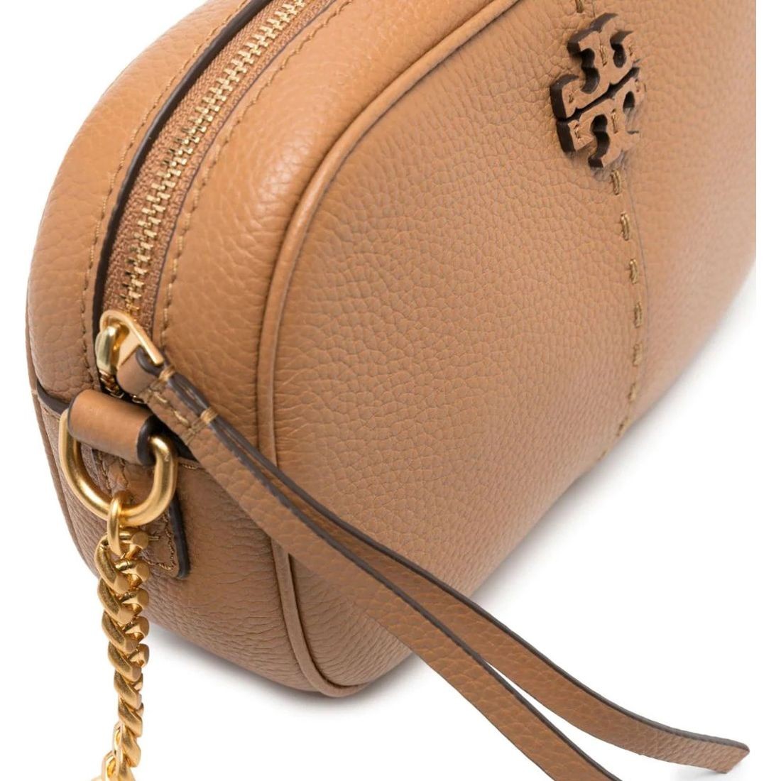 TORY BURCH Rankinė per petį moterims, Ruda, Mcgraw camera bag 3