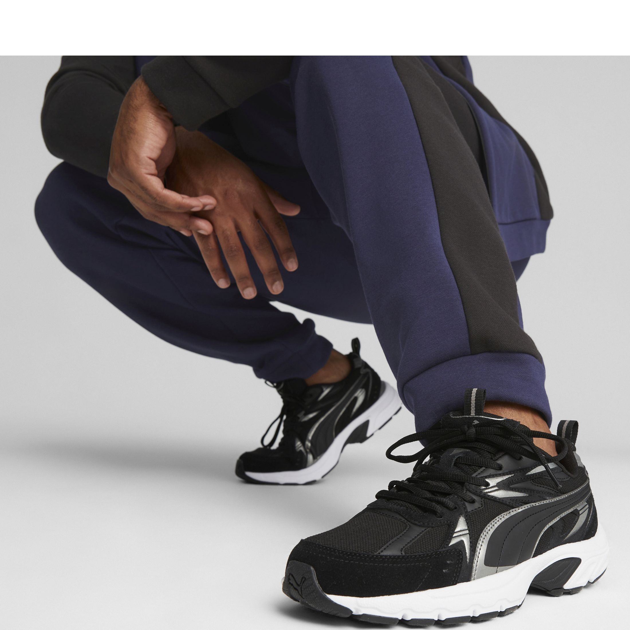 PUMA Laisvalaikio bateliai vyrams, Juoda, Milenio leisure 7