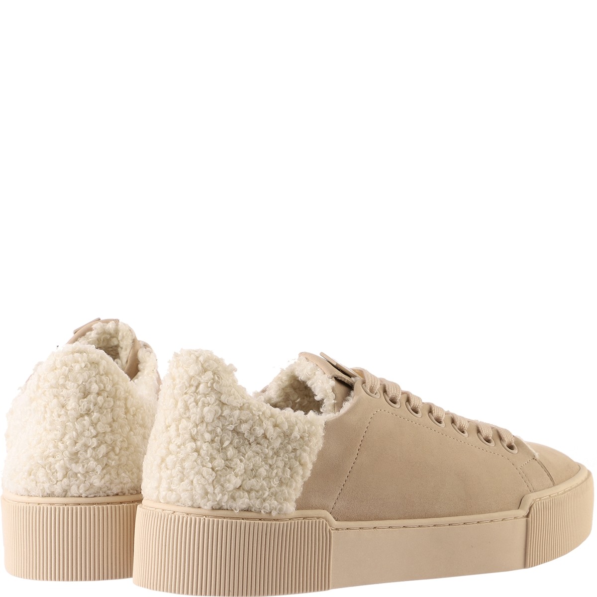 HOGL Laisvalaikio bateliai moterims, Smėlio, Fluffy leisure 3