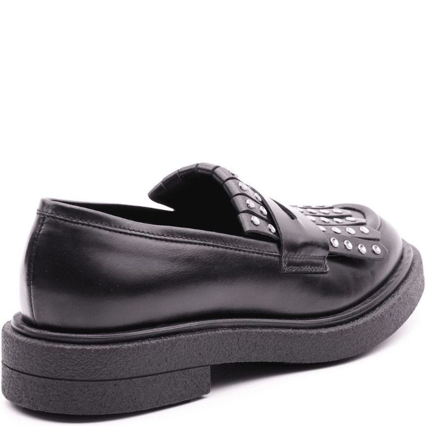 CARMENS Loaferiai moterims, Juoda, Brook fringe loafers 6