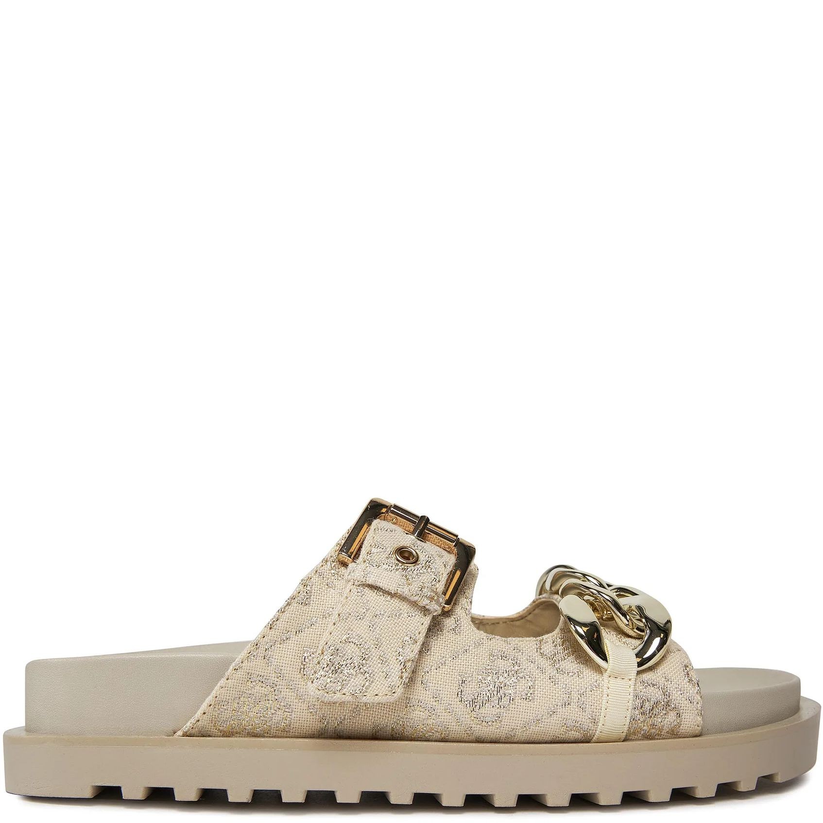 GUESS Basutės moterims, Auksinė, Fatema3 Sandals 2