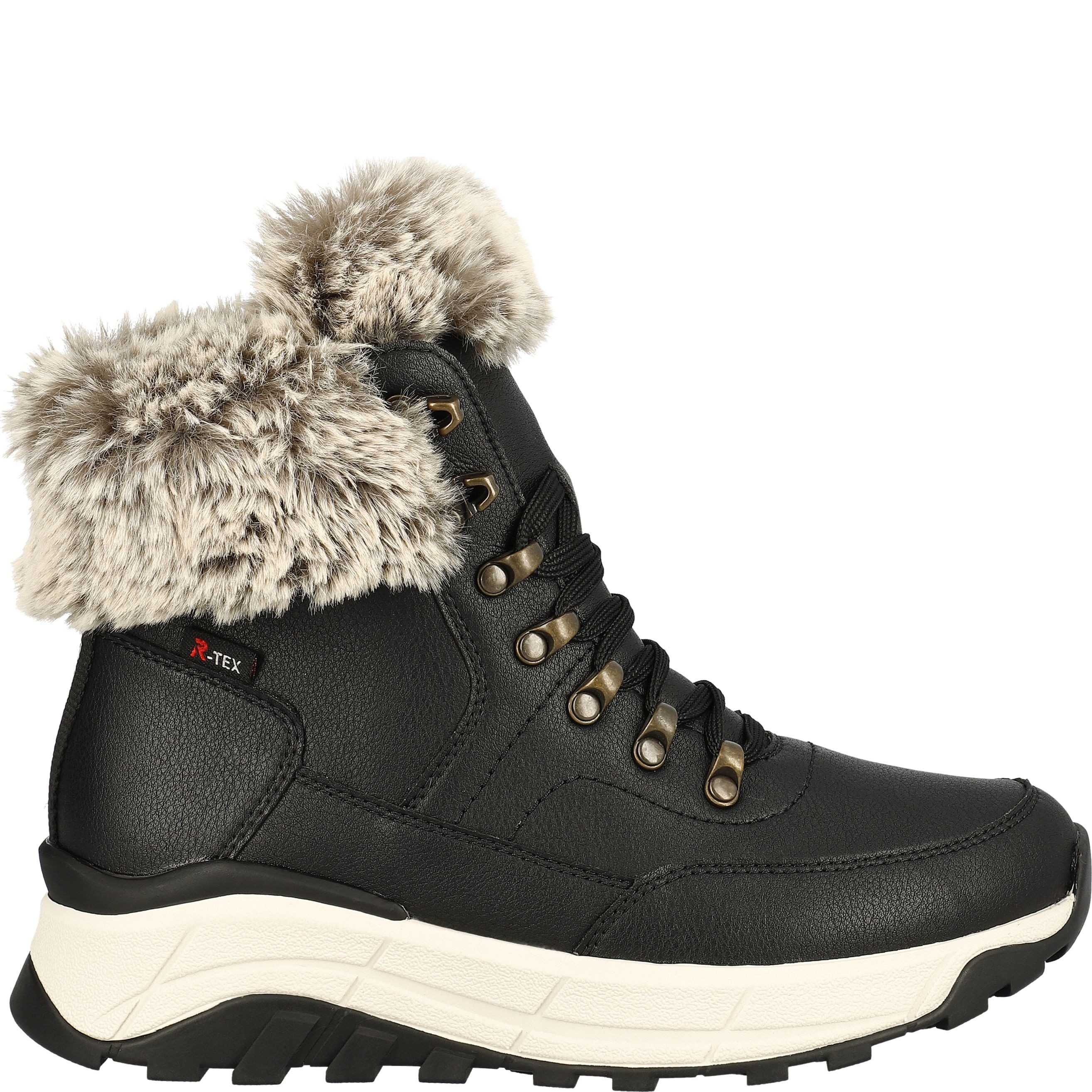 RIEKER EVOLUTION Aulinukai moterims, Juoda, BOOTIES 3