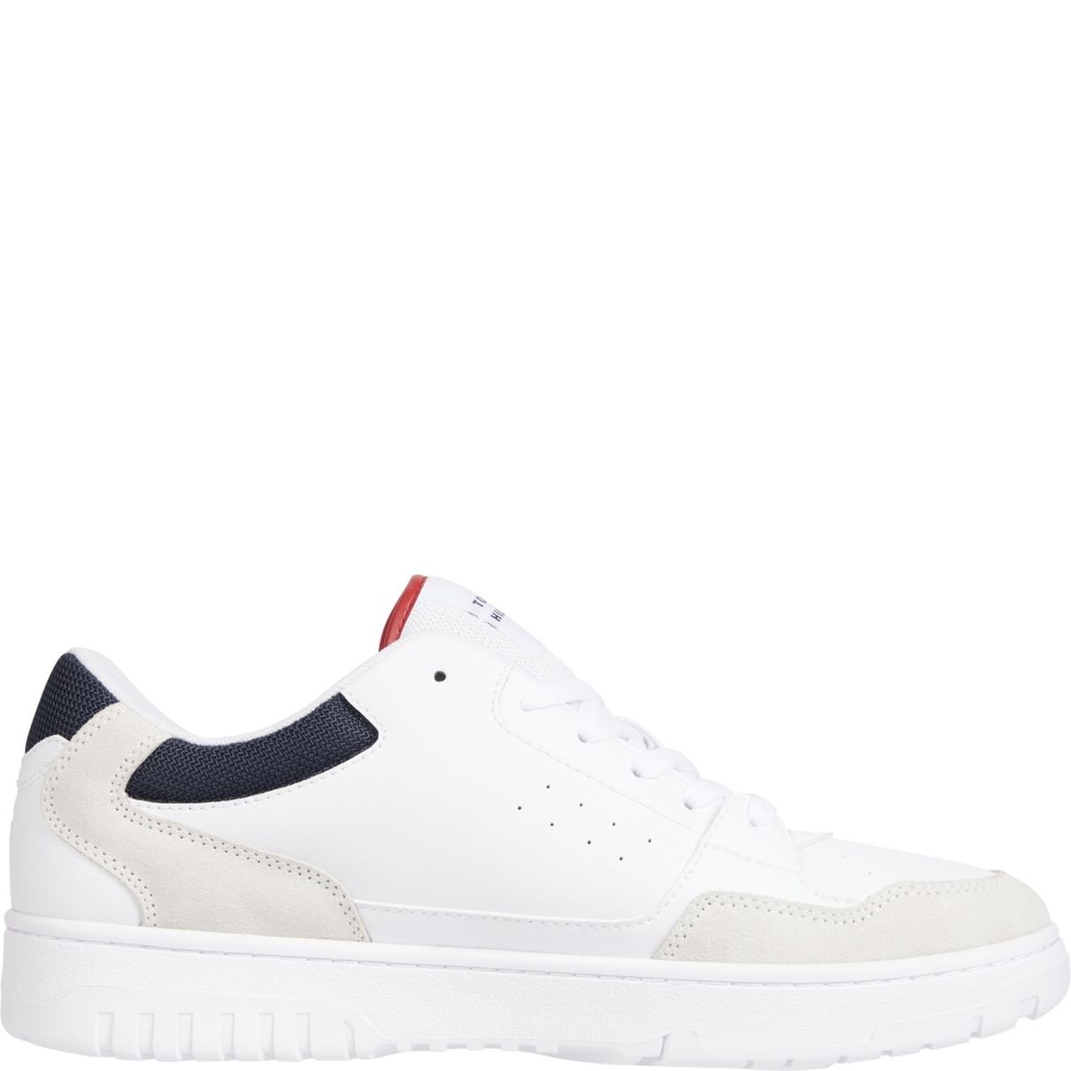 TOMMY HILFIGER Laisvalaikio bateliai vyrams, Balta, Basket core mix 5