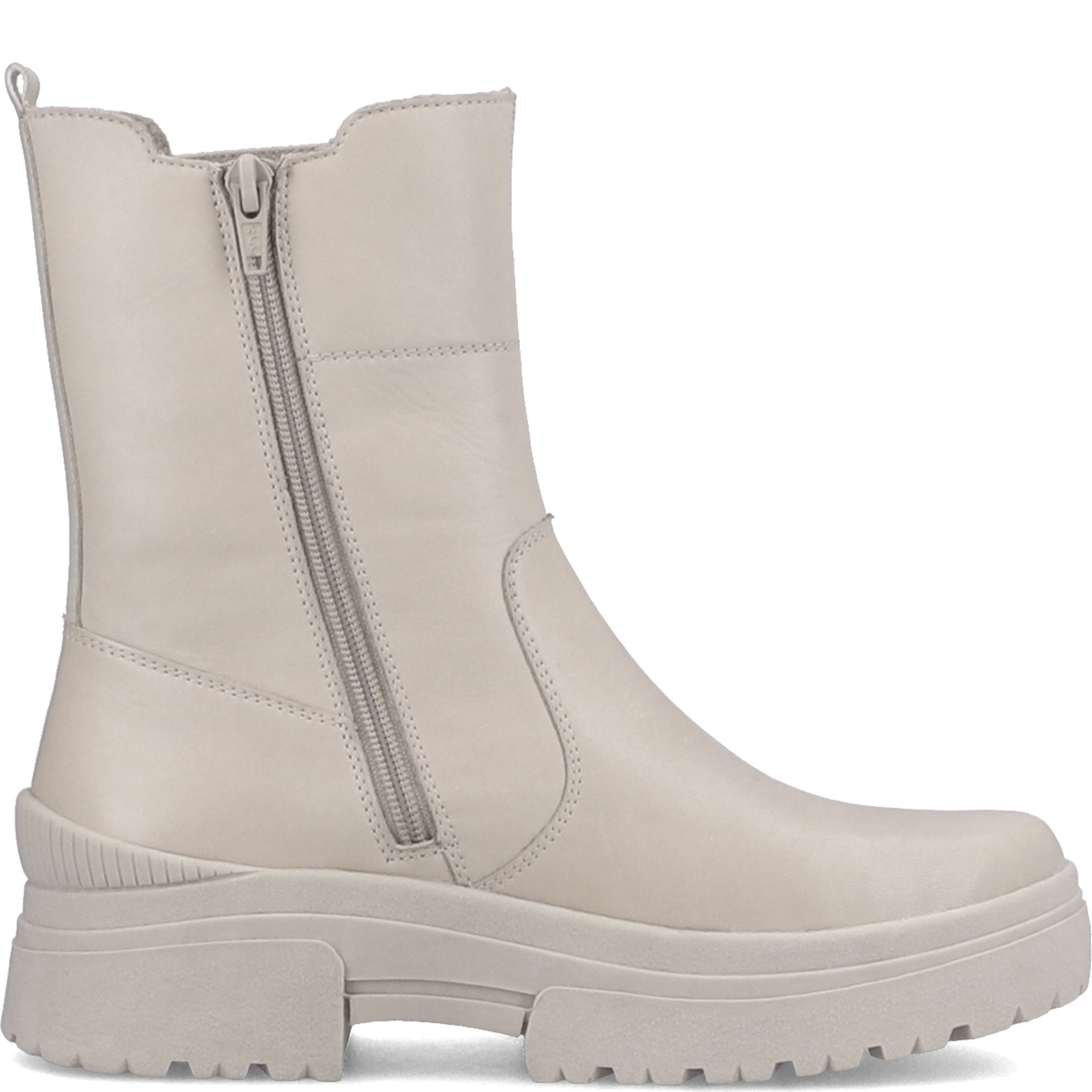 RIEKER Aulinukai moterims, Smėlio, BOOTIES 3