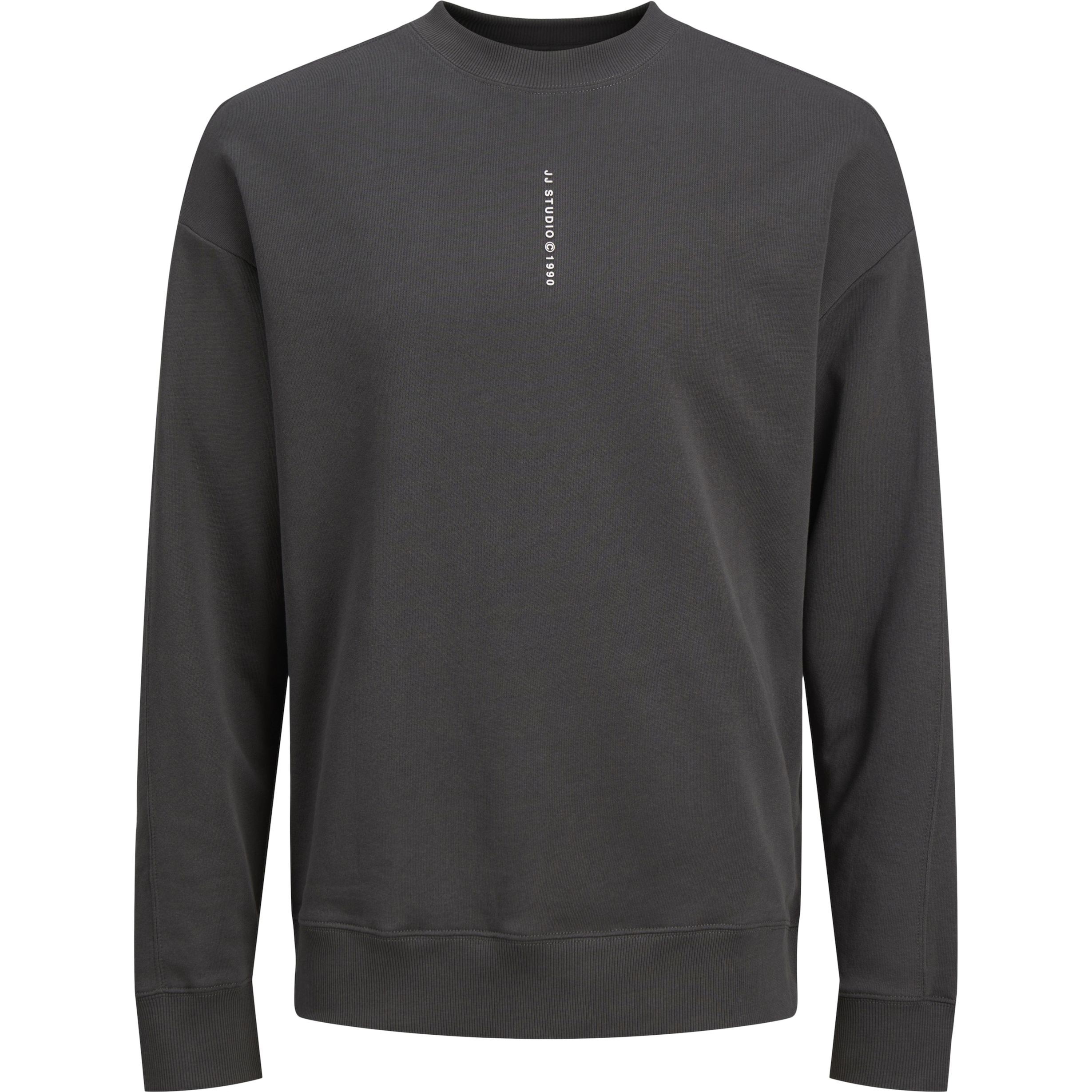 JACK & JONES Megztinis vyrams, Pilka, Micah sweat crew neck 1