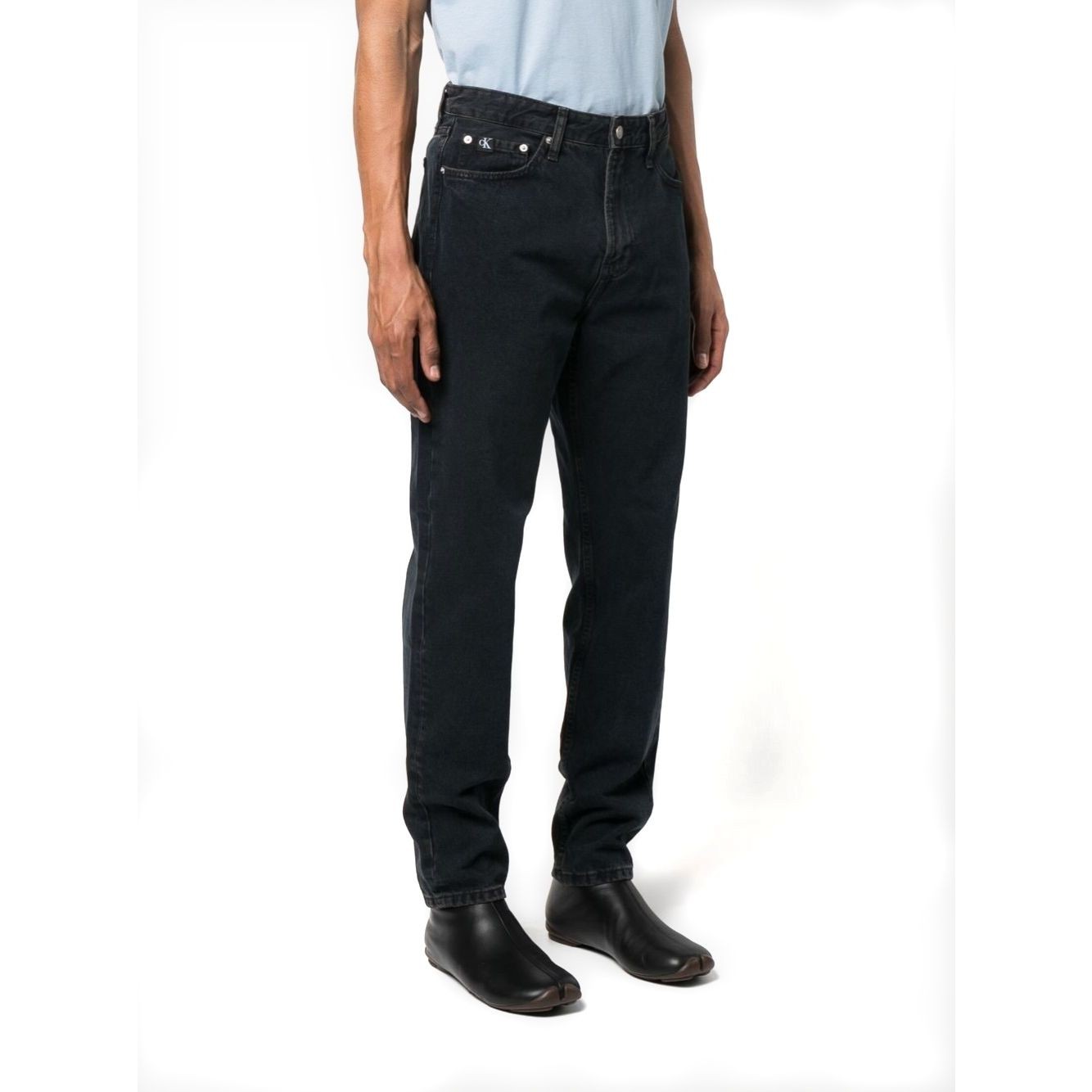 CALVIN KLEIN JEANS Aptempti džinsai vyrams, Pilka, Denim pants 2