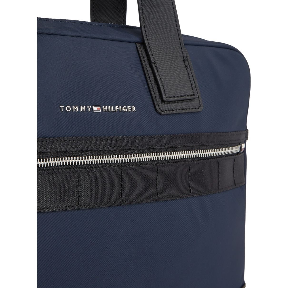 TOMMY HILFIGER Dėklas kompiuteriui vyrams, Mėlyna, Elevated computer bag 3
