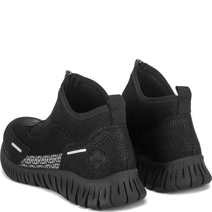 RIEKER Laisvalaikio bateliai moterims, Juoda, Ladies short boots 3