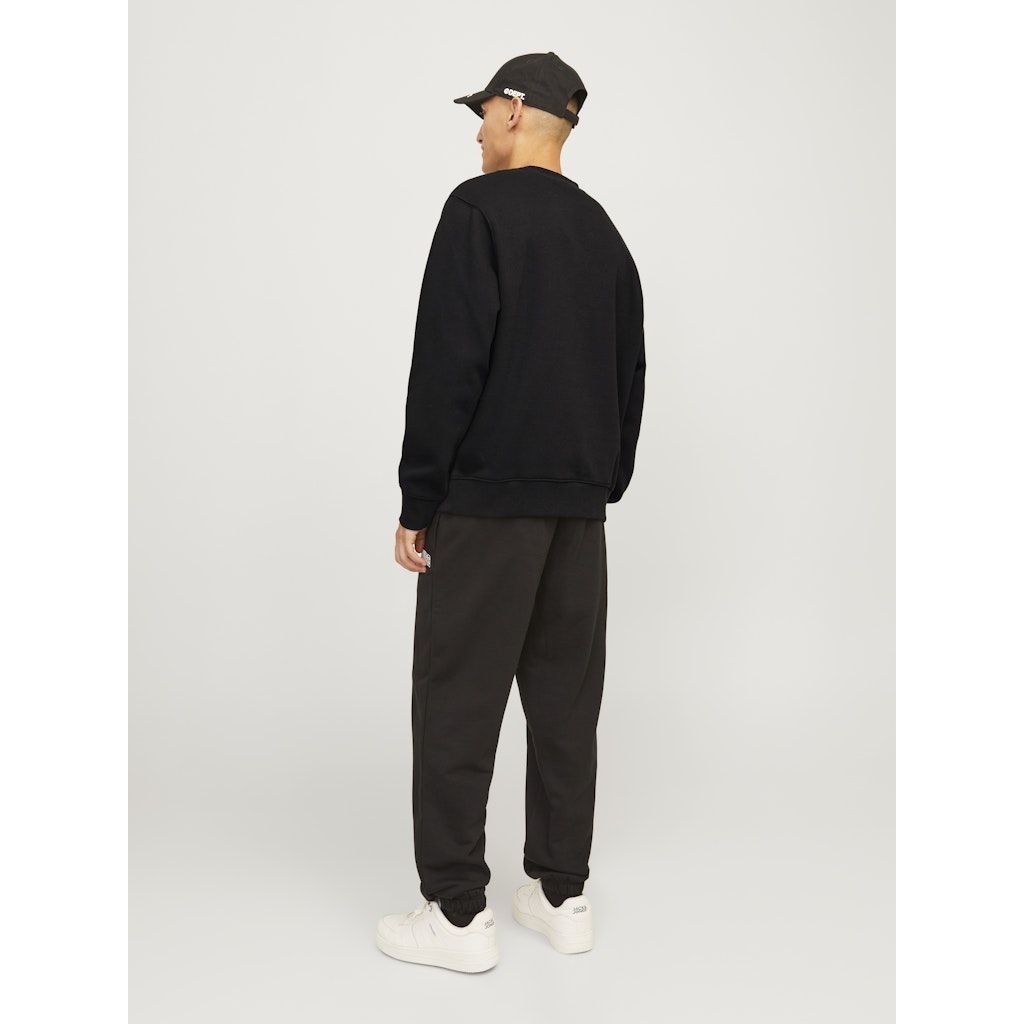 JACK & JONES Megztinis vyrams, Juoda, Urban edge sweat crew neck 7