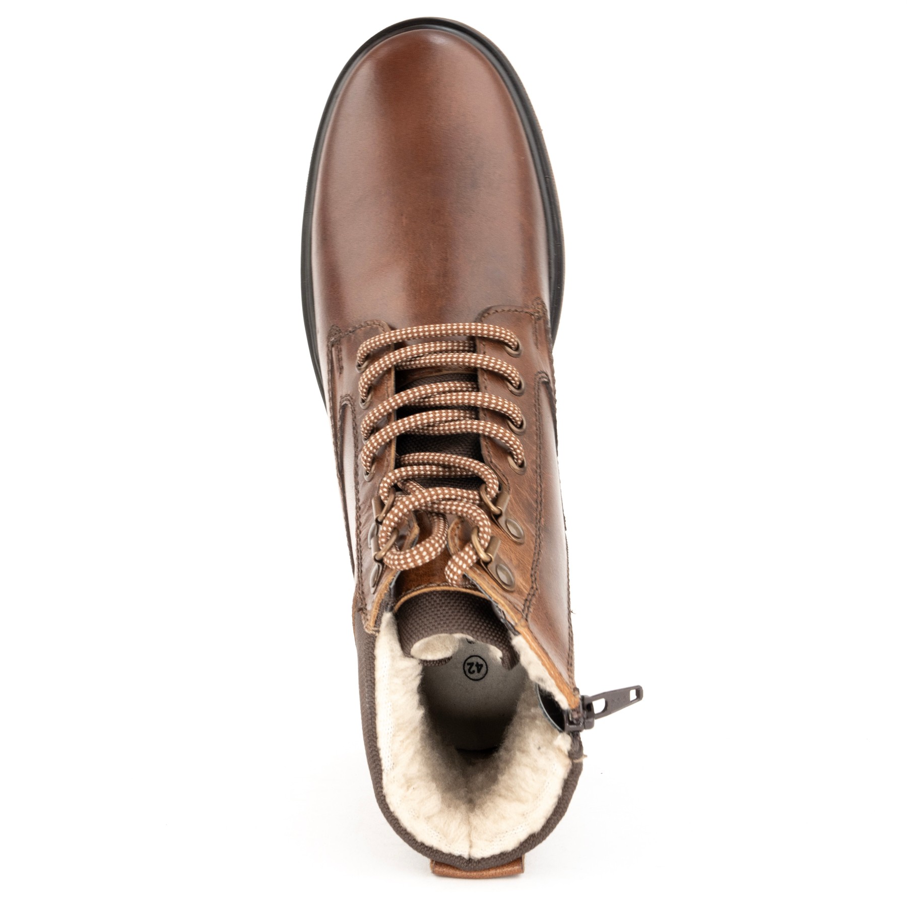 GRUNER SCHUHE Aulinukai vyrams, Ruda, Booties 4