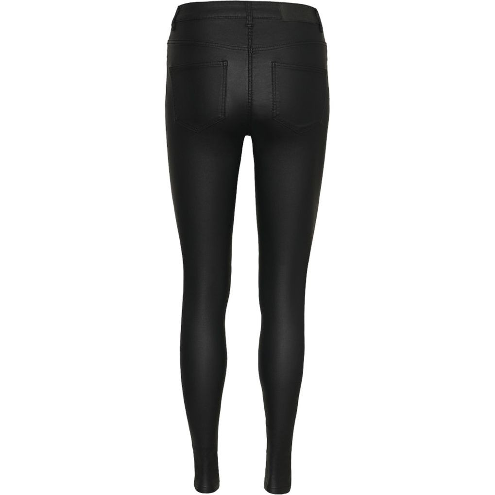 NOISY MAY Slim džinsai moterims, Juoda, NMCALLIE HW SKINNY C 2