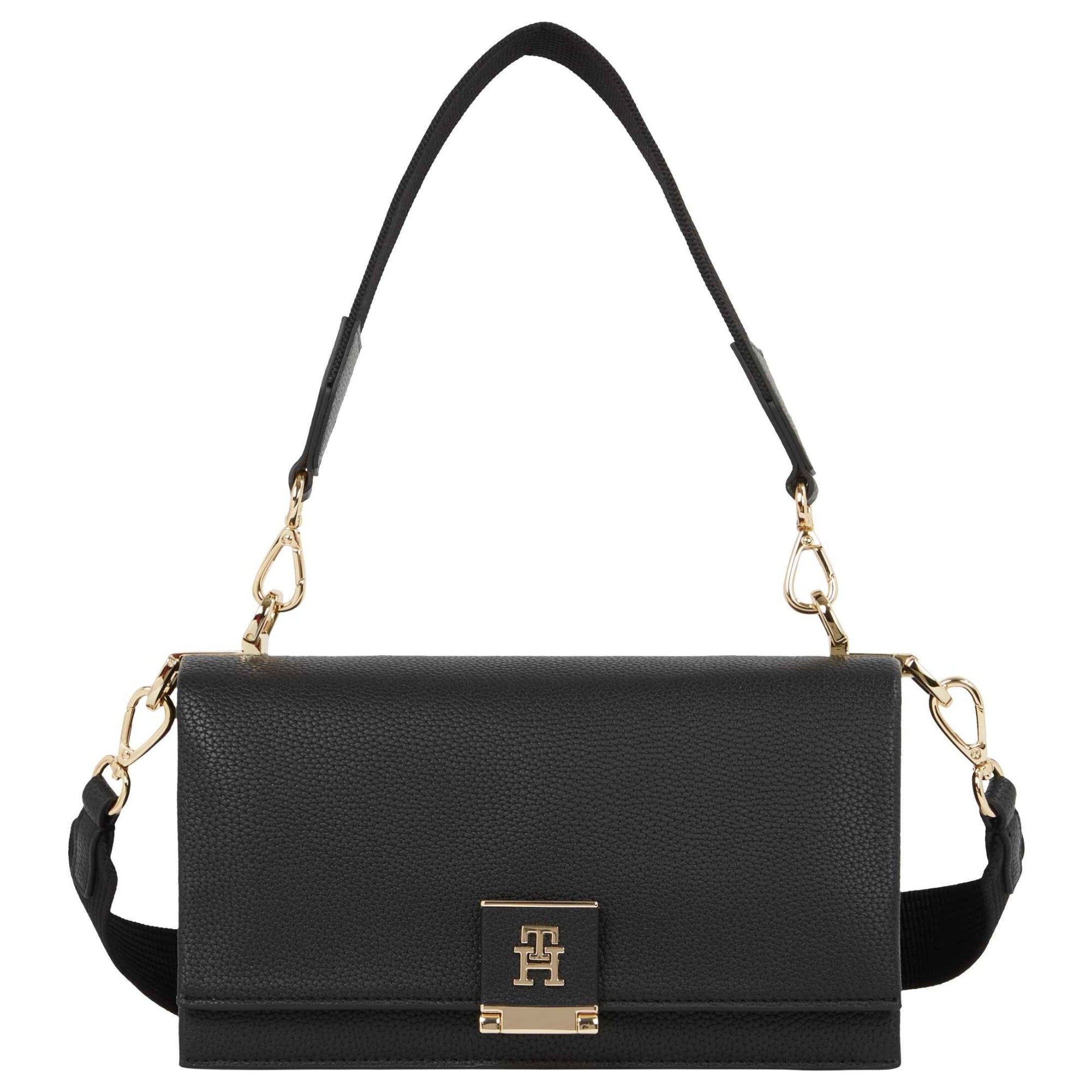 TOMMY HILFIGER Rankinė per petį moterims, Juoda, TH her med crossover 1