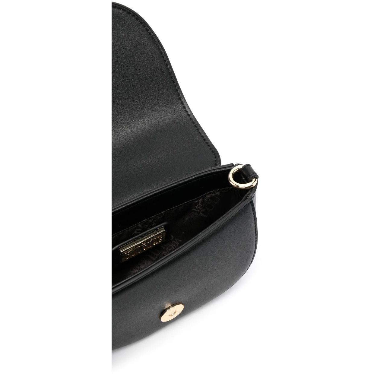 VERSACE JEANS CUTURE Rankinė - moterims, Juoda, Range v - v emblem handbag 4