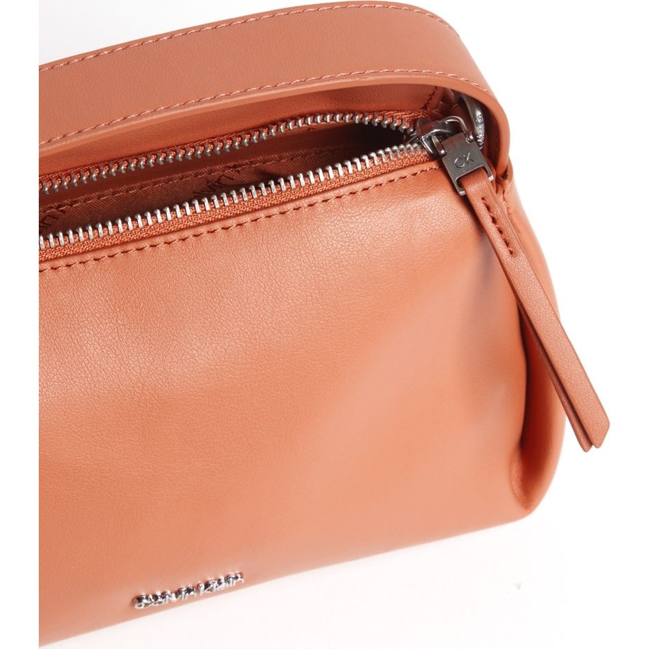 CALVIN KLEIN Rankinė per petį moterims, Ruda, Elevated soft mini bag 3