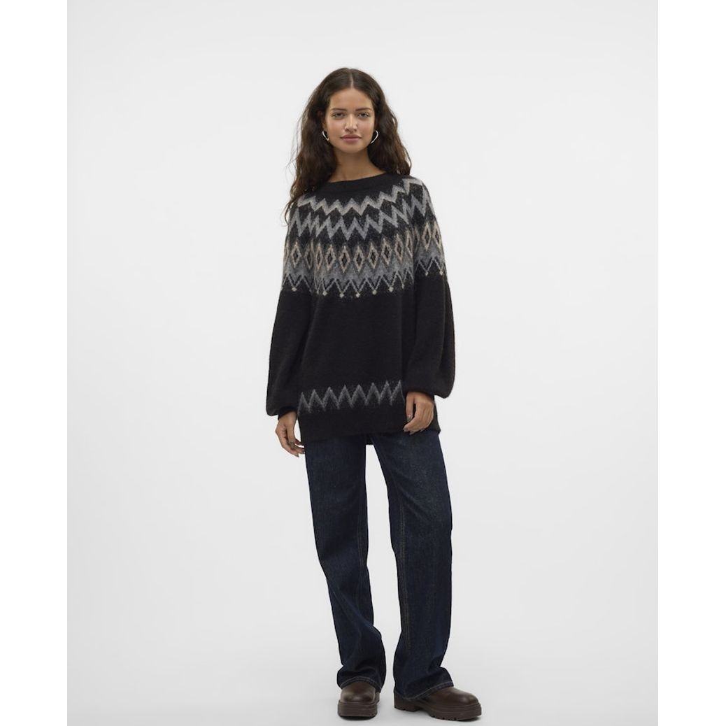 VERO MODA Megztinis moterims, Marga, Visti o-neck pullover 4