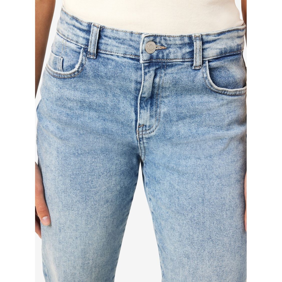 NOISY MAY Platūs džinsai moterims, Mėlyna, Nmyolanda wide leg 6