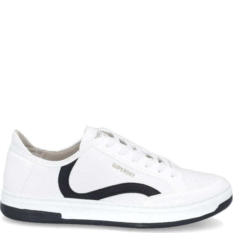SUPERDRY Bateliai - vyrams, Balta, VEGAN BASKET OV LOW TRAINER 2