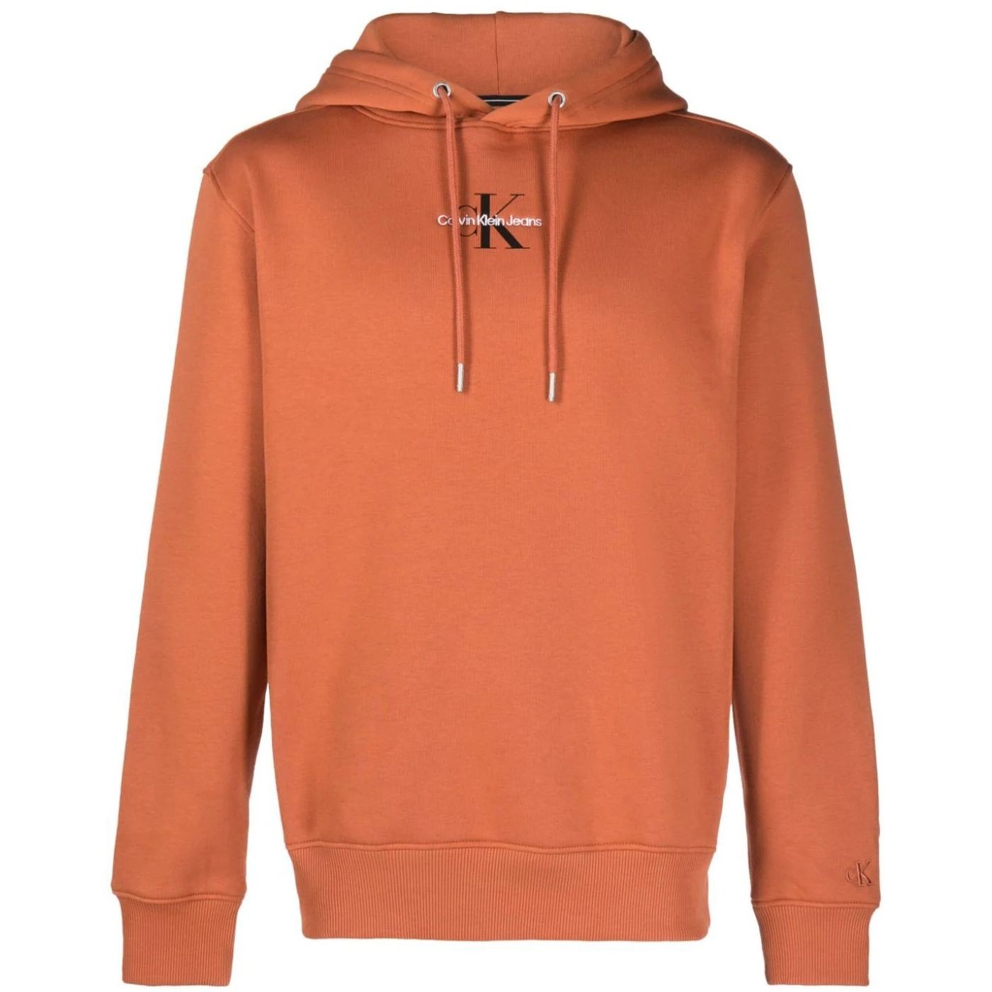 CALVIN KLEIN JEANS Džemperis vyrams, Ruda, Monologo hoodie 1