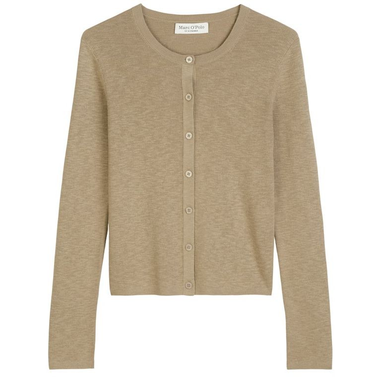 MARC O'POLO Kardiganas moterims, Smėlio, Cardigans 503501061043