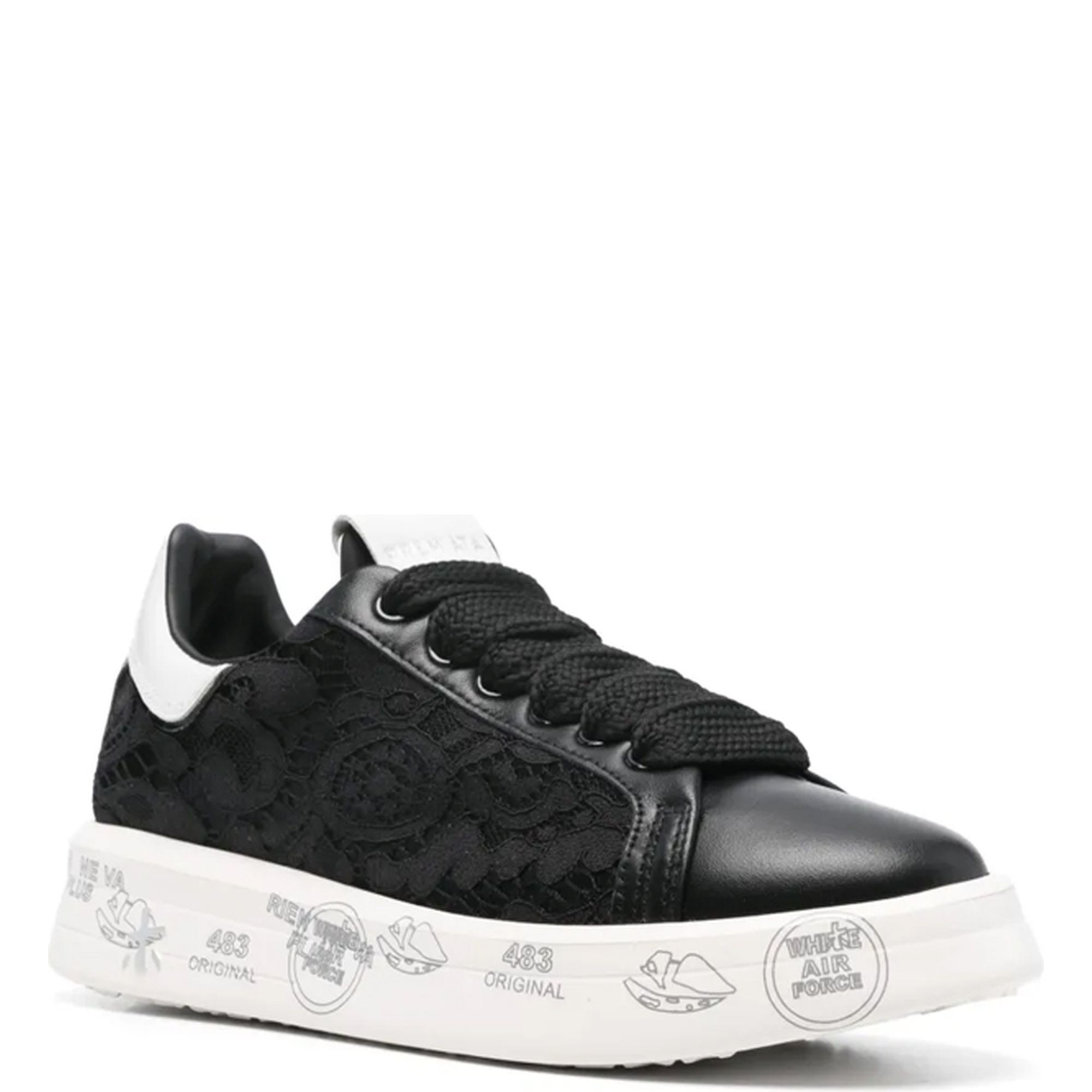 PREMIATA Laisvalaikio bateliai moterims, Juoda, Sneakers 1