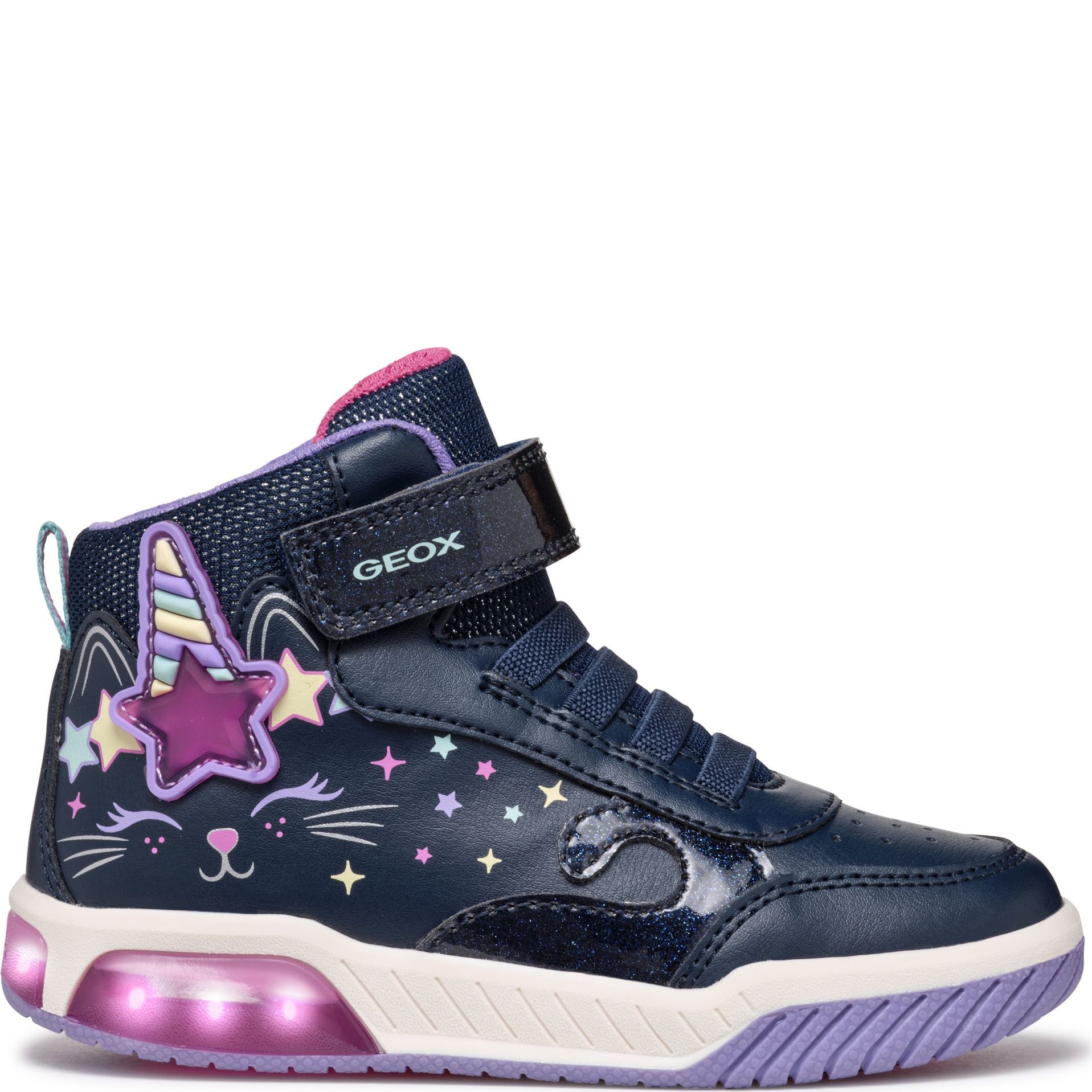 GEOX Aulinukai mergaitėms, Mėlyna, Inek booties 7