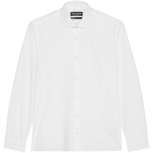 MARC O'POLO Marškiniai ilgomis rankovėmis vyrams, Balta 1