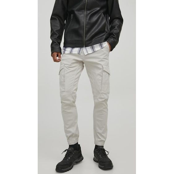 JACK & JONES Kelnės vyrams, Smėlio, Jpstpaul jpants 3