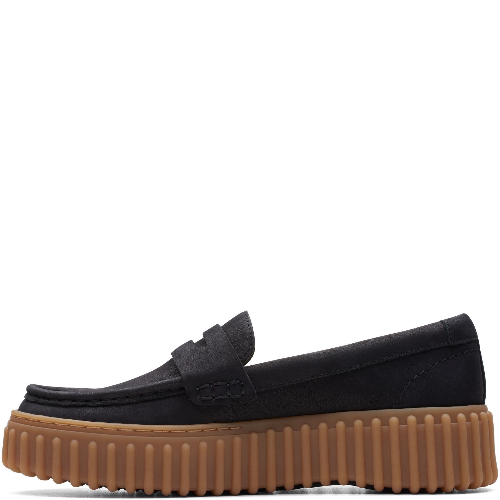 CLARKS Loaferiai moterims, Juoda, Torhill Penny Loafers 4