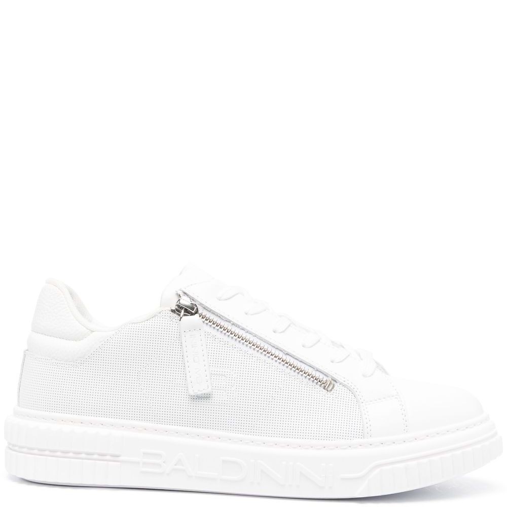 BALDININI Sportiniai bateliai vyrams, Balta, Low top man sneakers 1