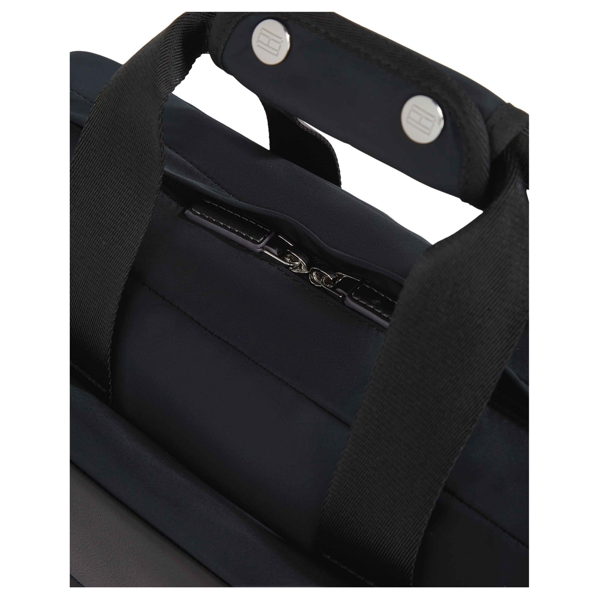 TOMMY HILFIGER Dėklas kompiuteriui vyrams, Juoda, TH nylon workbag 4