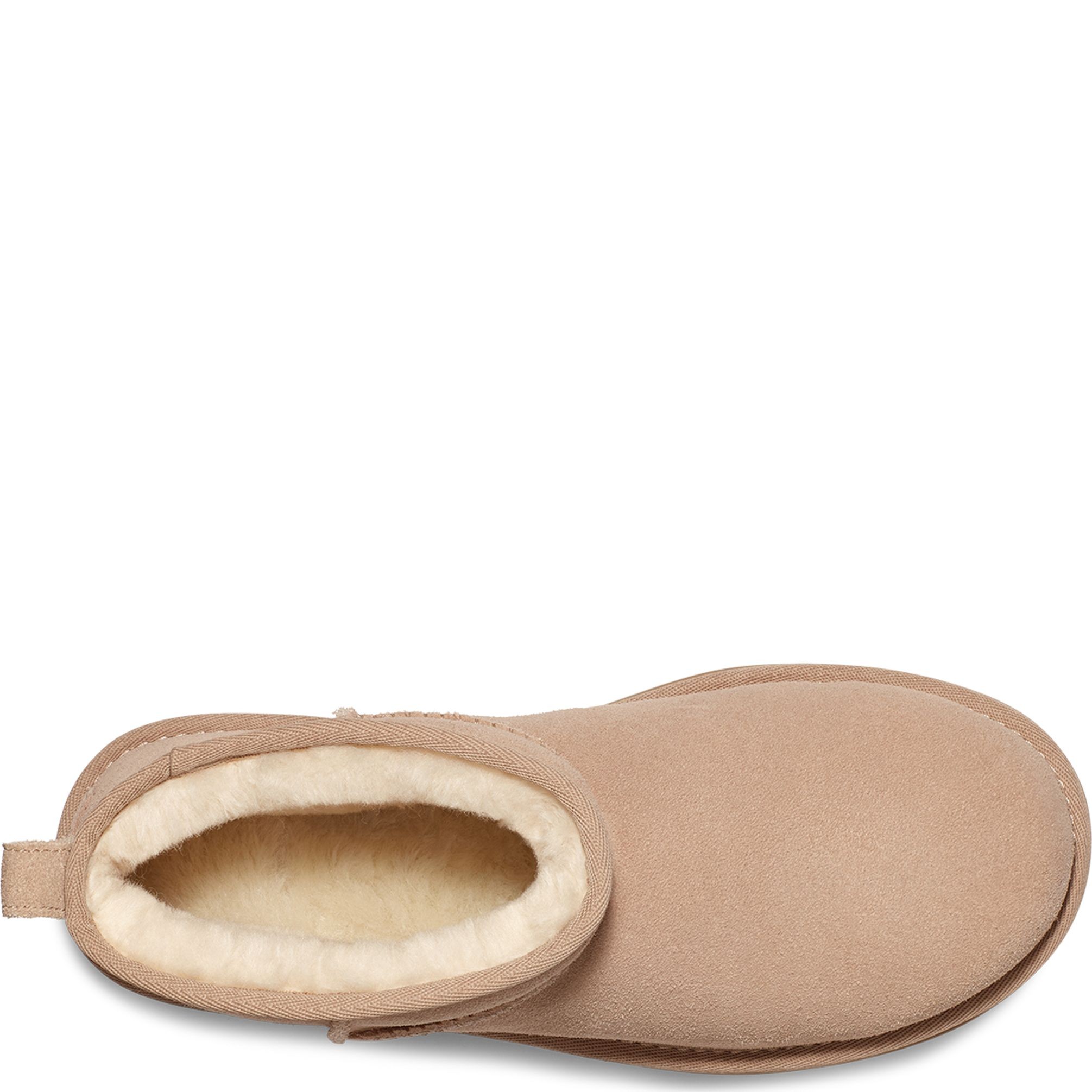 UGG Pašiltinti auliniai moterims, Smėlio, Classic ultra mini warm boots 5