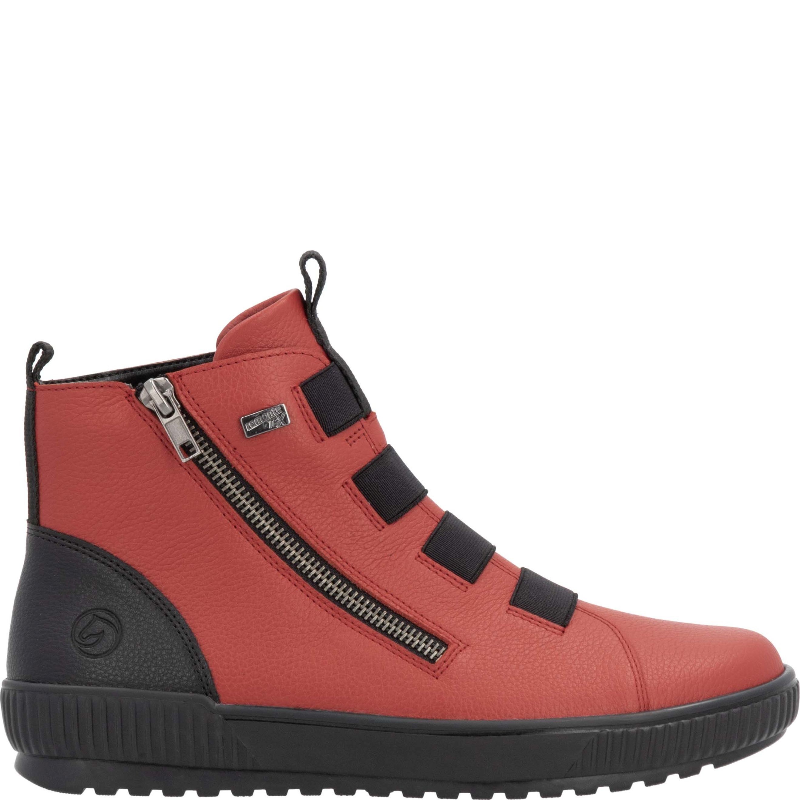 REMONTE Aulinukai moterims, Raudona, Ladies mid height boots 3