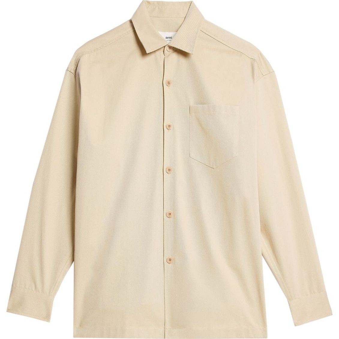 AMI PARIS Marškiniai ilgomis rankovėmis, Kūno, Ami paris overshirt 1