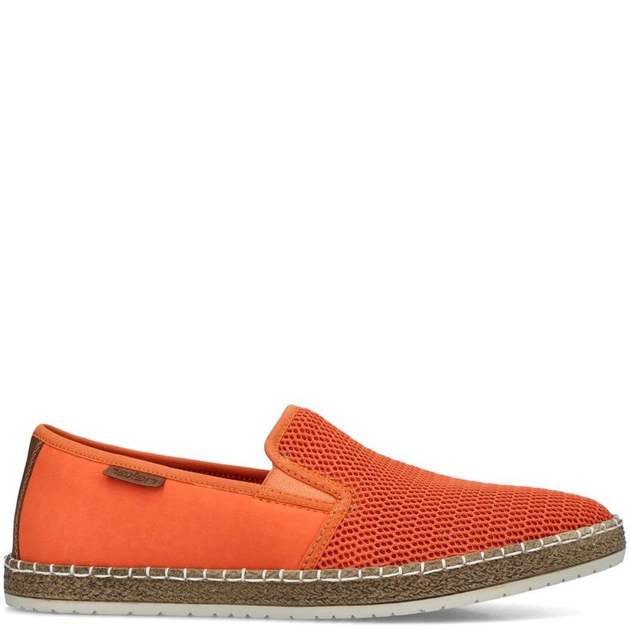 RIEKER Laisvalaikio bateliai vyrams, Oranžinė, LEISURE 9