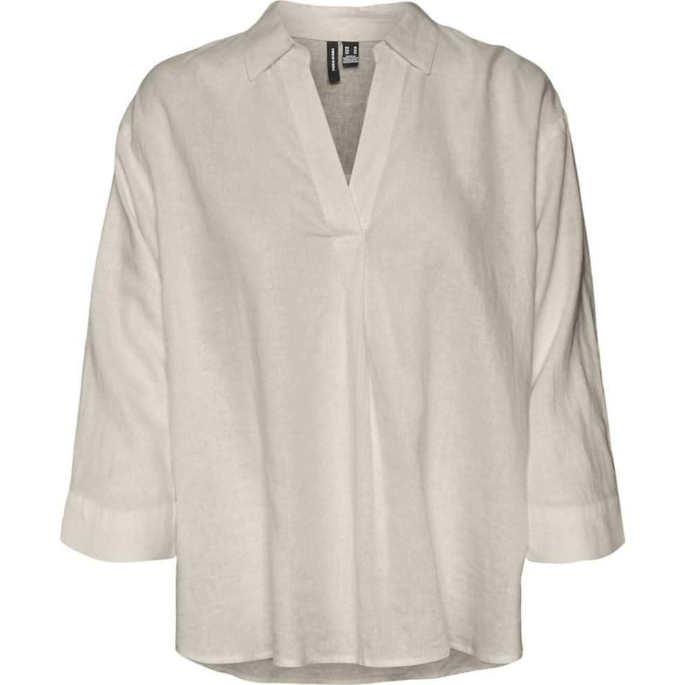 VERO MODA Palaidinės moterims, Balta, Linn top 1