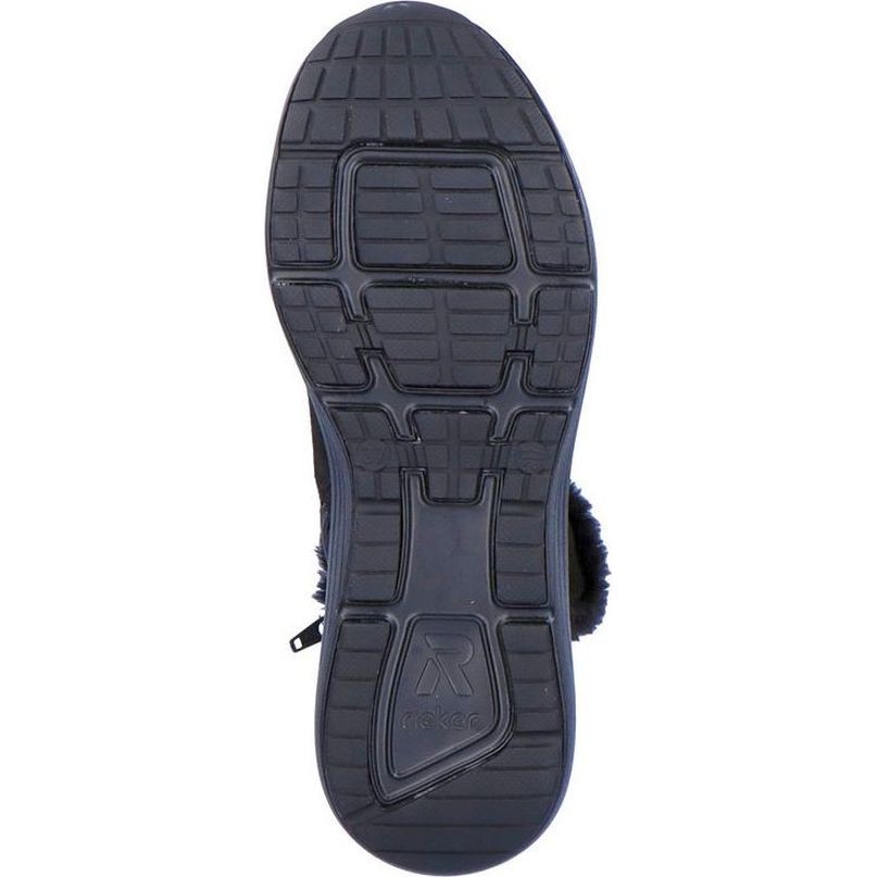 RIEKER Aulinukai moterims, Juoda, BOOTIES 5