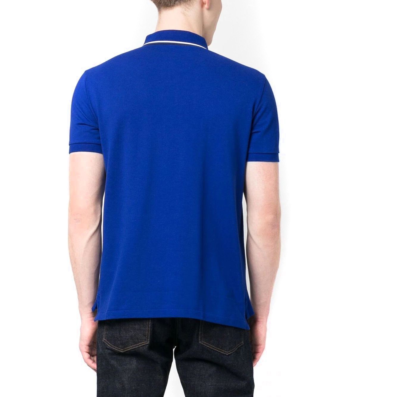 POLO RALPH LAUREN Polo marškiniai trumpos rank. vyrams, Mėlyna, Short sleeve polo shirt 4