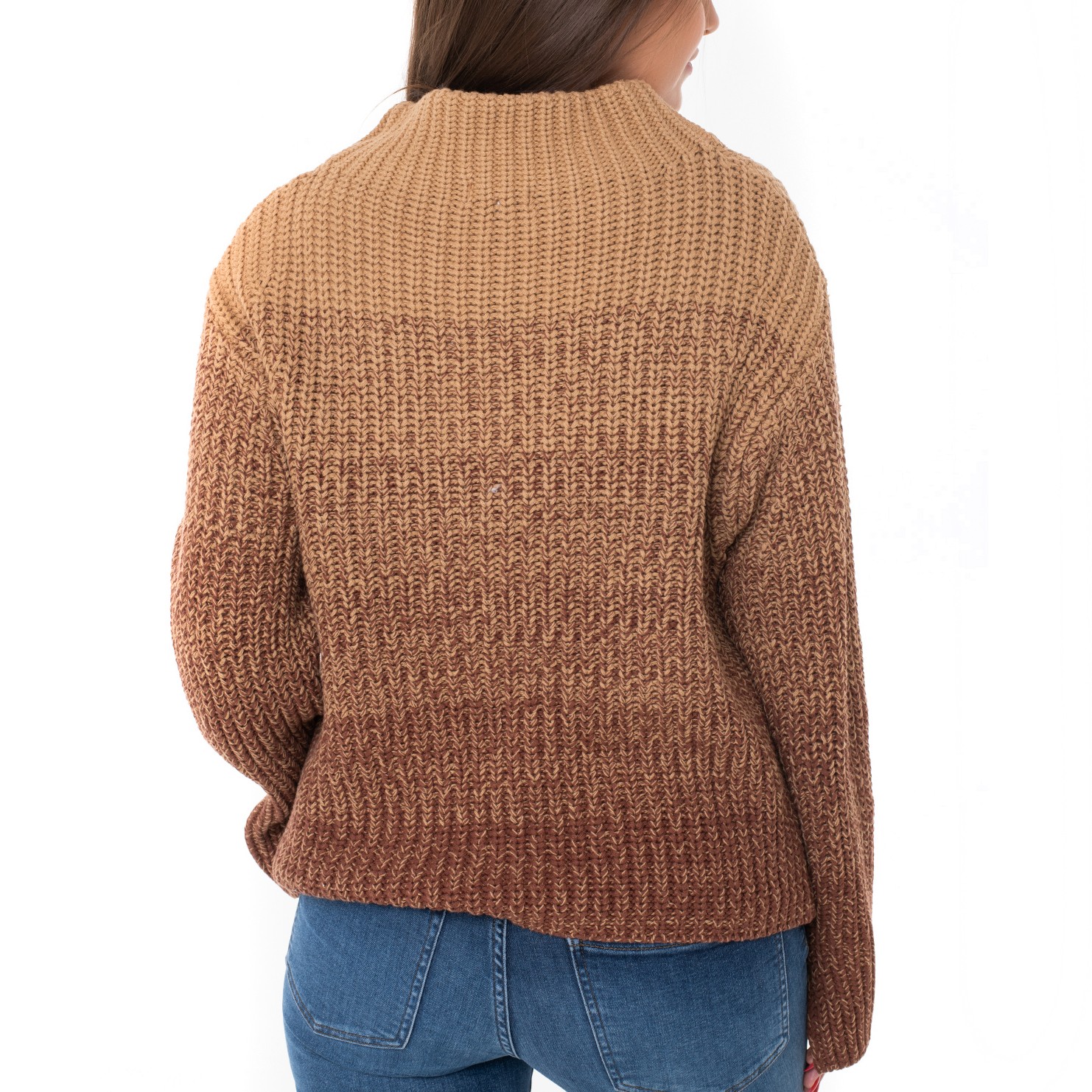 TOM TAILOR Megztinis moterims, Ruda, Megztinis 2