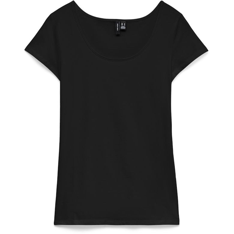VERO MODA Marškinėliai moterims, Juoda, VMMAXI MY SOFT SS U- 7