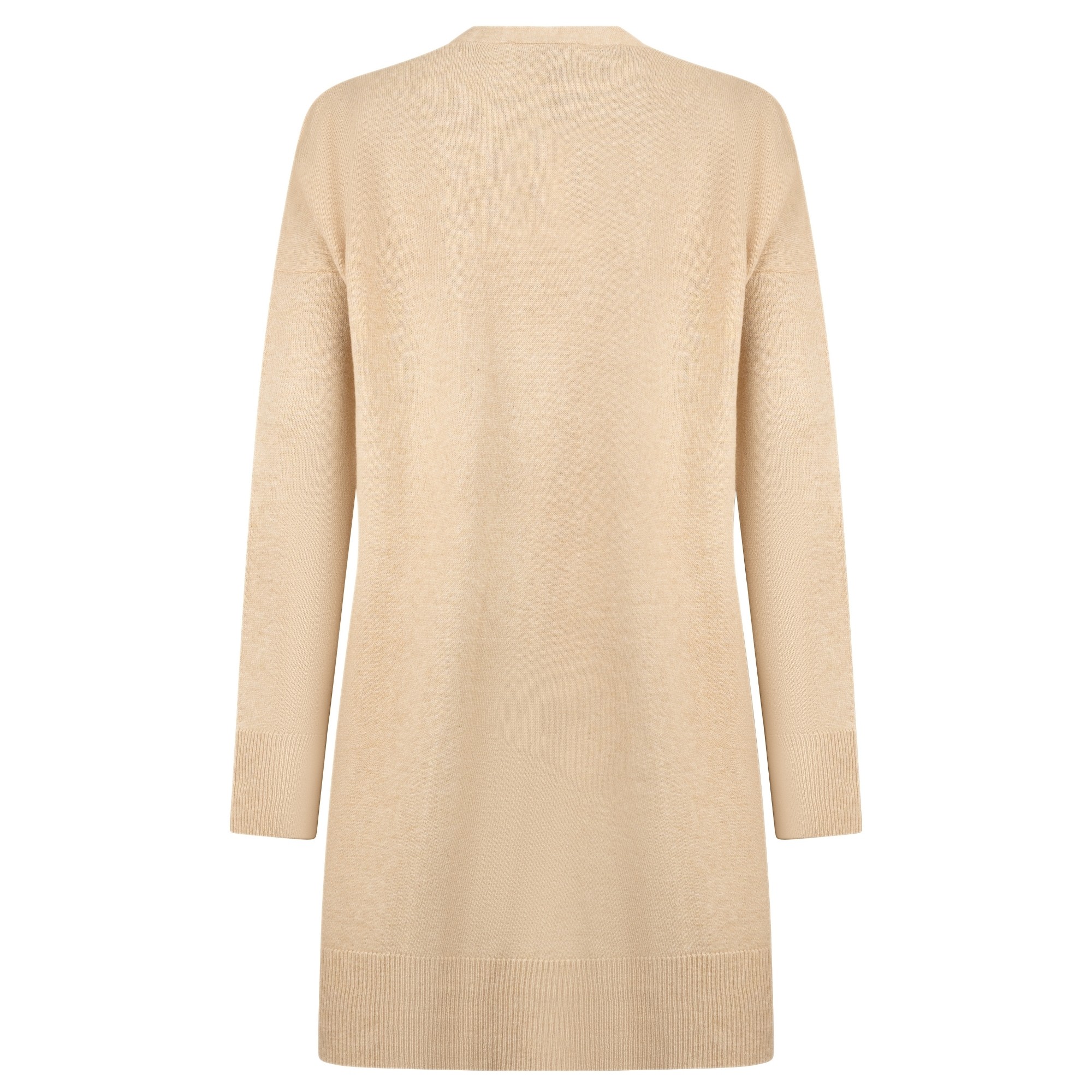 SERGIO MORETTI Kardiganas moterims, Smėlio, Cardigans, smr6597-25207bei 2