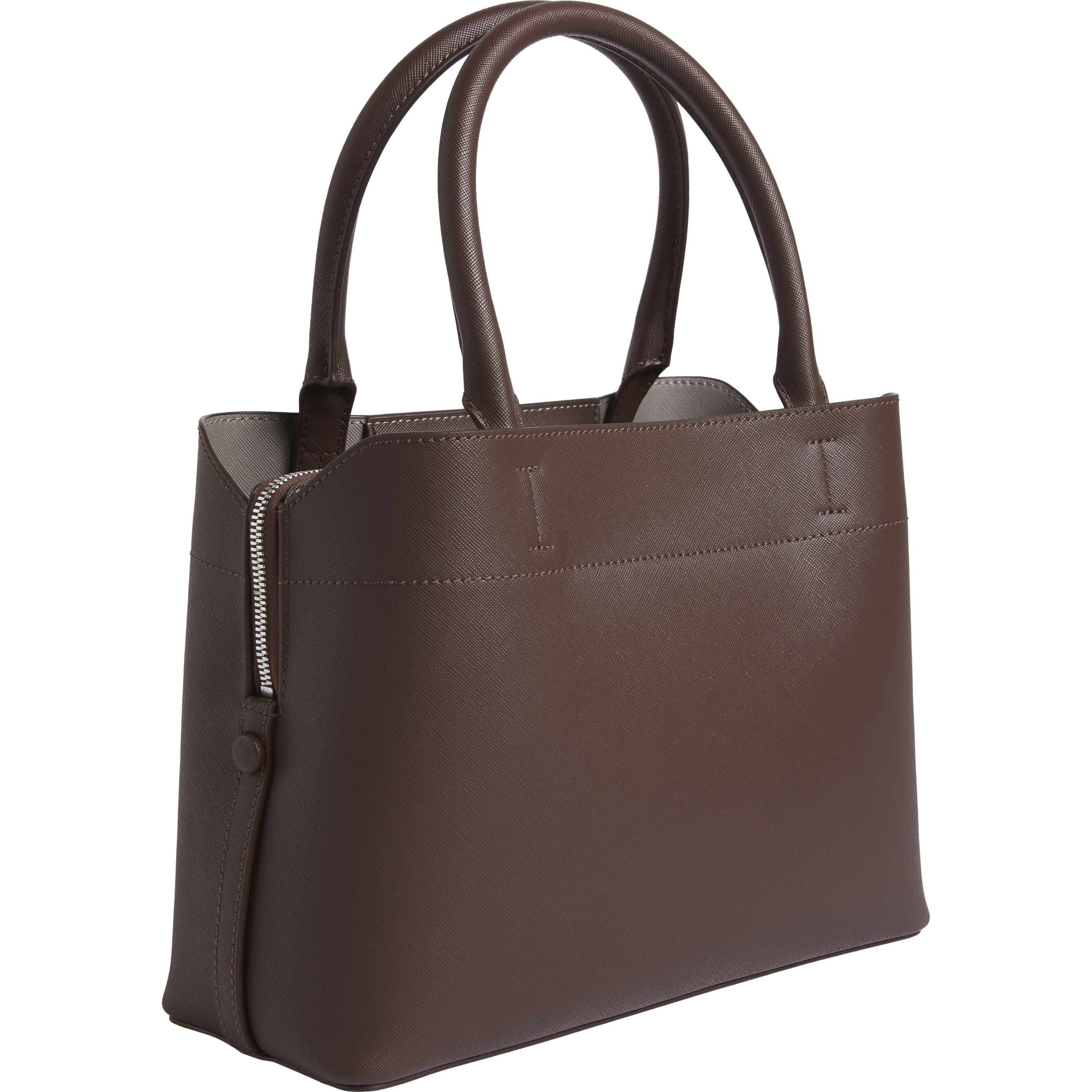 CALVIN KLEIN Pirkinių krepšys moterims, Ruda, Business medium tote 2