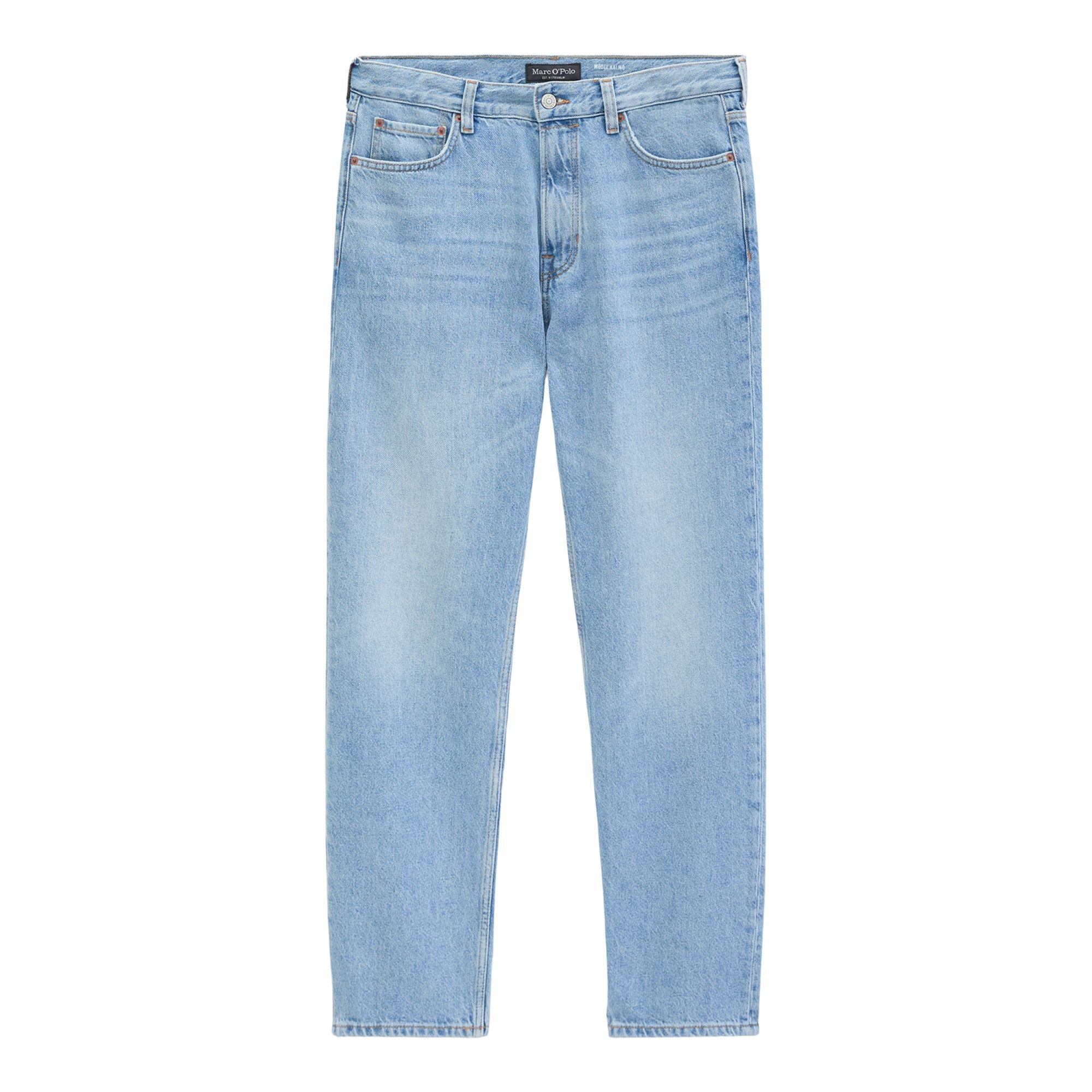 MARC O'POLO Tiesūs džinsai vyrams, Mėlyna, 5000012818 Straight