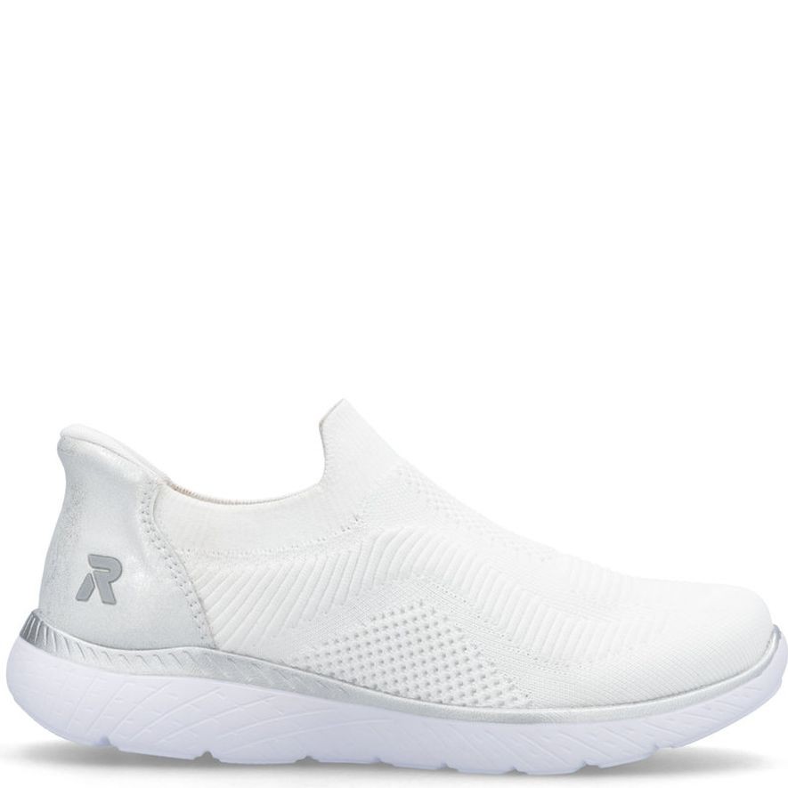 RIEKER Laisvalaikio bateliai moterims, Balta, Sneakers 2